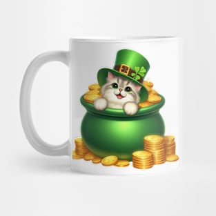 St Patricks Day Birman Cat Mug